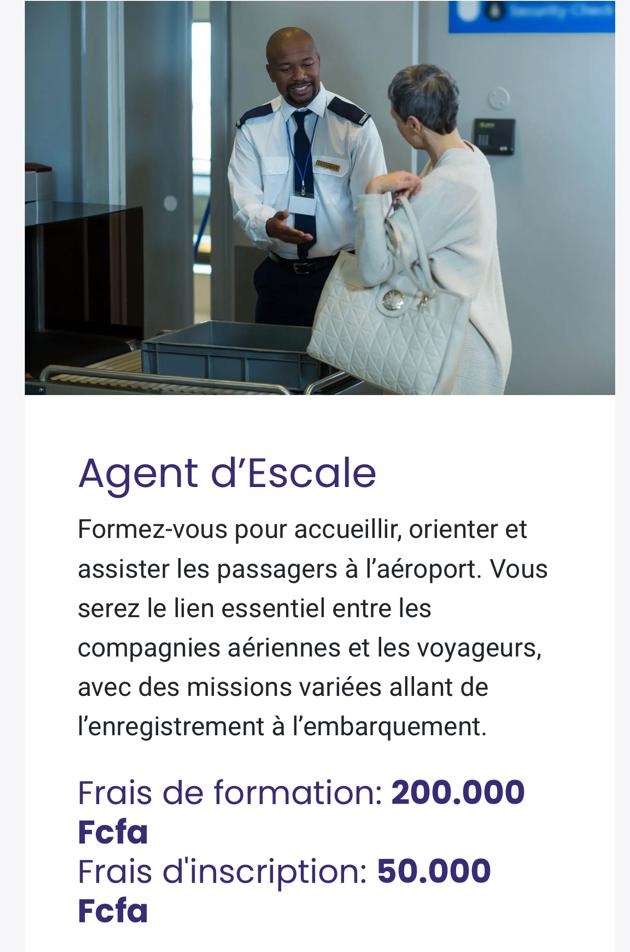Formation Agent d'Escale
